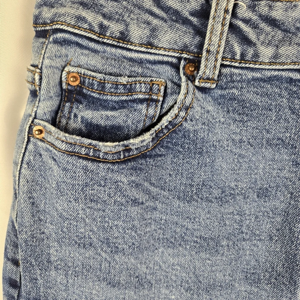Primark Cares Denim Co Distressed Denim Ankle Jeans Womens Size 8